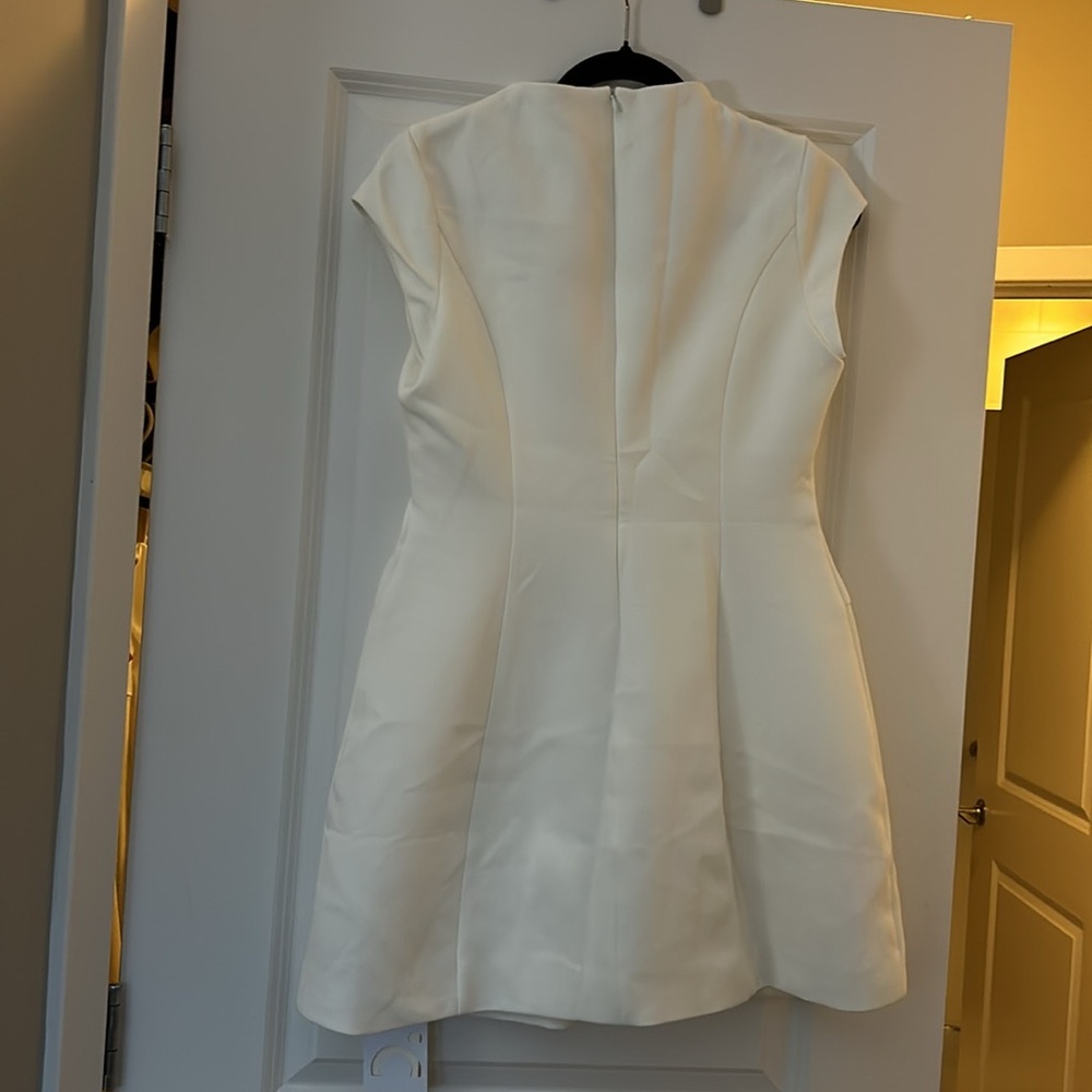 BRAND NEW white mini dress!